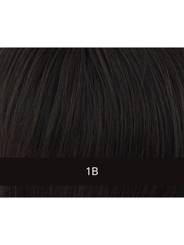 Vicky Extra Mono Lace — carré plongeant court, mèche stylée, finition naturelle