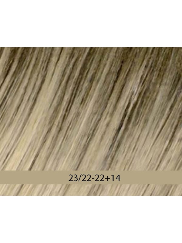 Perruque Super Roma : coupe courte effilée en fibre synthétique, style féminin