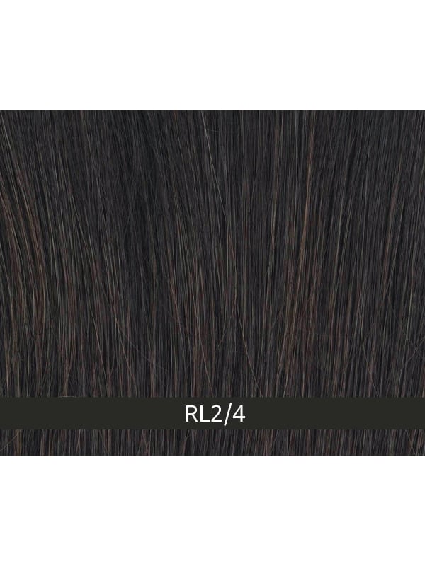 Nature Statement Deluxe — perruque longue naturelle 54 cm, fibre thermorésistante et tulle frontal.