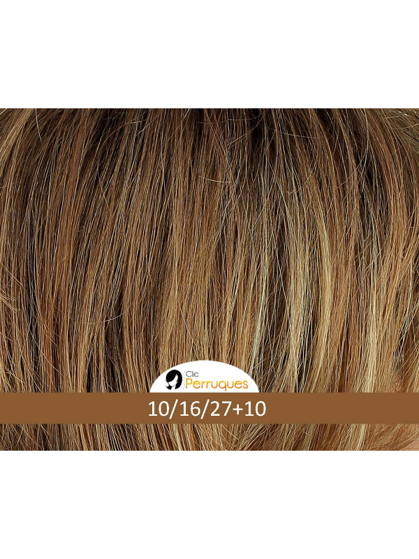 High End Long Page — Perruque longue Gisela Mayer, fibre soyeuse et bonnet 100% fait main