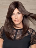 Perruque médicale Gisela Mayer New Jennifer Echthaar : cheveux naturels 100% Remy Hair, 55 cm, tulle cinéma frontal, rendu discr