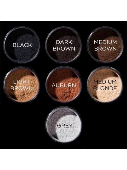 Recharge 100g poudre densifiante Ecobell — Camouflez instantanément cheveux clairsemés