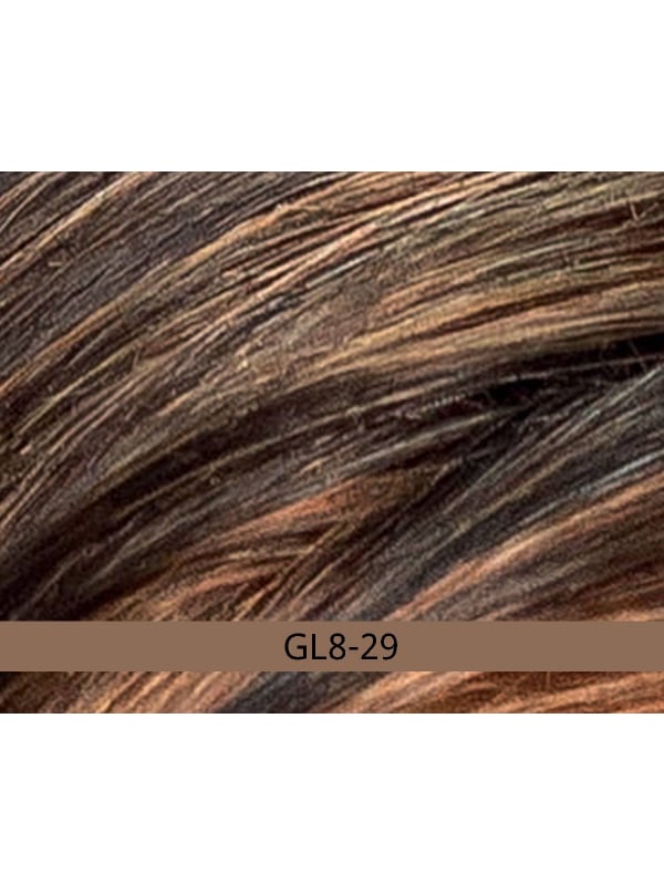 Vision Lido Lace Part - perruque longue ondulée, couleur GL8-29 sur mannequin