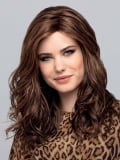 Vision Play Lace Part — perruque longue wavy, raie milieu, coloris R829S (rooted/mix)