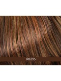 Vision Play Lace Part — perruque longue wavy, raie milieu, coloris R829S (rooted/mix)