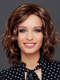 Perruque Vision Mayfair Gisela Mayer : carré mi-long ondulé en fibre synthétique, rendu naturel et féminin