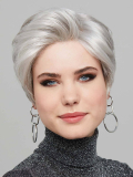 Perruque Light Lace Comfort : coupe courte modulable, rendu naturel, confortable et facile à coiffer au quotidien.