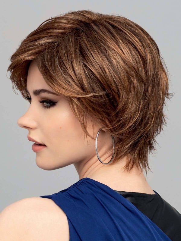 New Shane Lace — perruque courte élégante Vision 3000 en fibre synthétique