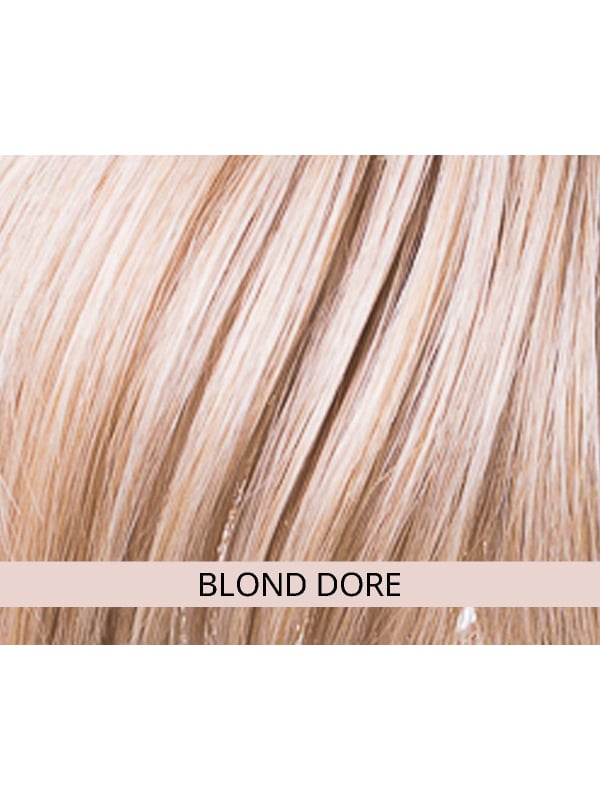 Frange adulte coupe rideau lisse Les Franjynes, fibre synthétique haut de gamme, maintien breveté discret sous turban