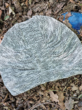 Bonnet Lili Sablé Gris Chiné - jacquard français, doublure thermorégulatrice, protection UPF40+
