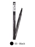 Crayon à sourcils liquide waterproof 4 pointes : effet poil à poil naturel, longue tenue, application précise