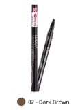 Crayon à sourcils liquide waterproof 4 pointes : effet poil à poil naturel, longue tenue, application précise
