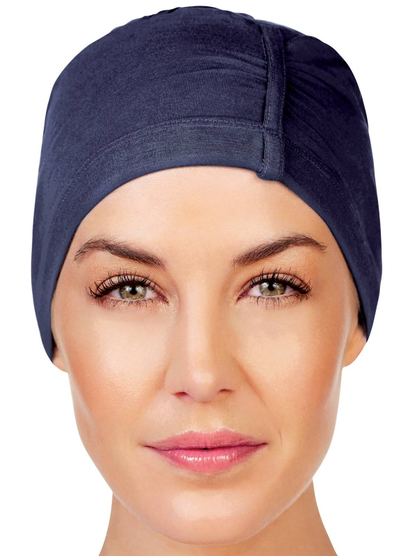 Night Cap : bonnet de nuit en bambou CARETECH®, doux et thermorégulant, pour un sommeil plus confortable.
