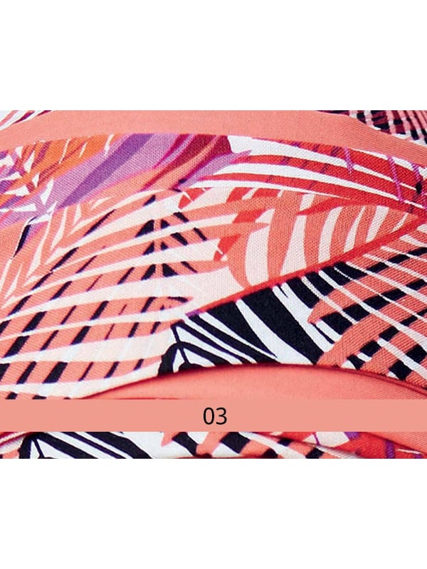 Foulard Mayte Gisela Mayer en viscose, motifs tendance, à nouer sur turban ou à porter seul