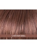 Couronne de cheveux mi-longue Les Franjynes : frange reverse nuque en fibre synthétique premium, maintien breveté, compatible tu