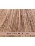 Couronne de cheveux mi-longue Les Franjynes : frange reverse nuque en fibre synthétique premium, maintien breveté, compatible tu
