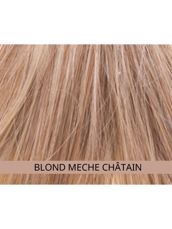 Couronne de cheveux mi-longue Les Franjynes : frange reverse nuque en fibre synthétique premium, maintien breveté, compatible tu