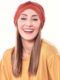 Couronne de cheveux mi-longue Les Franjynes : frange reverse nuque en fibre synthétique premium, maintien breveté, compatible tu