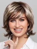 Perruque Sun Click II Gisela Mayer, coupe mi-longue dégradée, style moderne et féminin