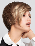 Perruque Sun Vicky Gisela Mayer : coupe courte asymétrique, volume incroyable, look élégant et camouflage discret de l’alopécie