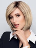 Perruque Linda HH Lace en cheveux naturels Remy Hair, carré droit mi-long 34 cm avec lace front invisible, confort quotidien.