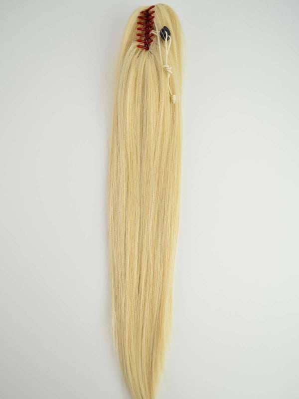 Extension queue de cheval Jeannie Small Clip 52 cm, lisse, fixation pince crabe 5,5 cm – Gisela Mayer (fibre synthétique)