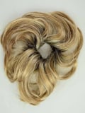 Chignon élastique Brandy Gisela Mayer en fibre synthétique, pose rapide pour un look élégant et naturel