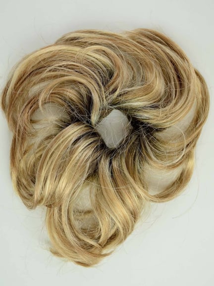 Brandy, chignon élastique Gisela Mayer en fibre synthétique — pose rapide pour un look élégant