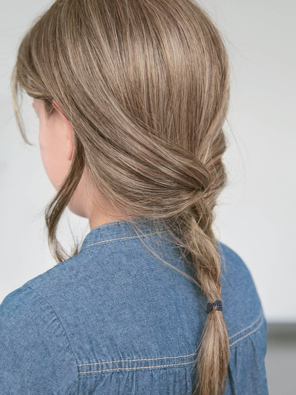 Perruque Anne Nature Ellen Wille : longue chevelure naturelle Remy, petite taille 52-54 cm, couleur middleblonde (photo).
