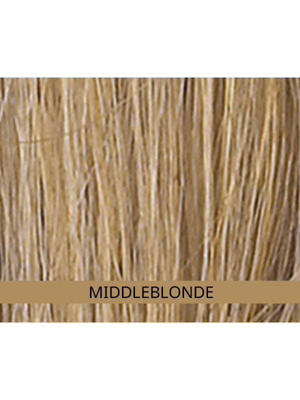 Perruque Anne Nature Ellen Wille : longue chevelure naturelle Remy, petite taille 52-54 cm, couleur middleblonde (photo).