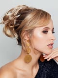 New Big Scrunchie Gisela Mayer : scrunchie chignon synthétique 12 cm, volume instantané et attache élastique facile
