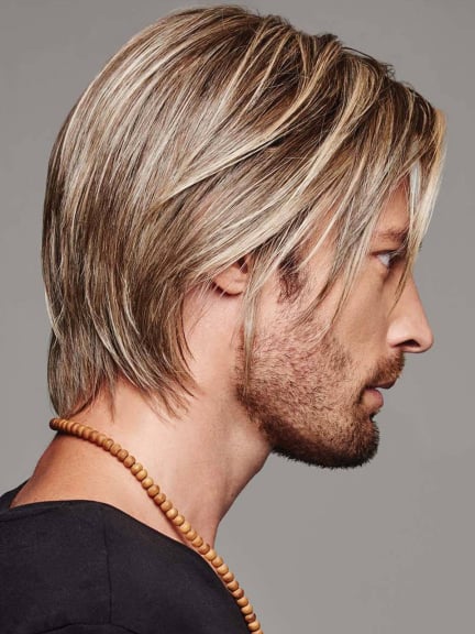 Perruque Fashion Cut Lace Part - mi-longue dégradée, collection Men Line by Gisela Mayer