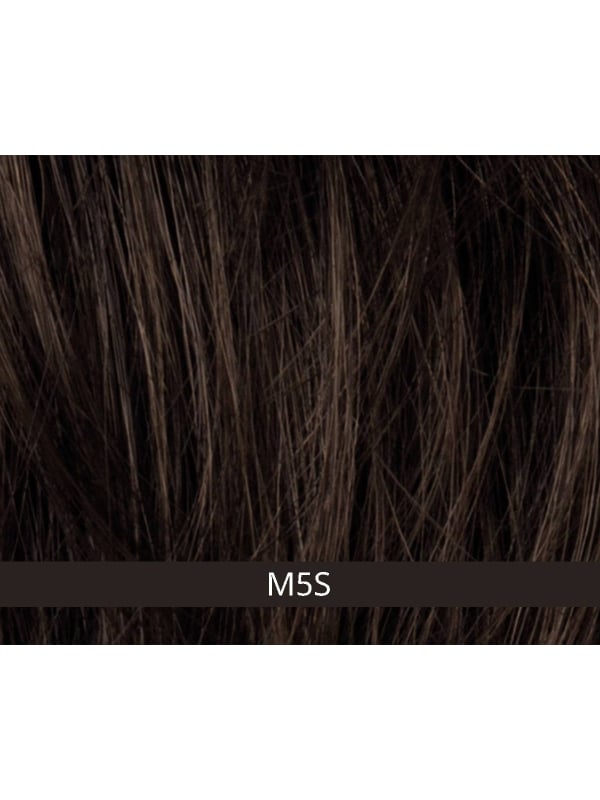 Prothèse capillaire homme Business Cut Lace : lace front invisible, dégradé naturel, raie sur le côté (Gisela Mayer Men Line)