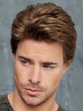 Perruque homme High End James Gisela Mayer : dégradé avec volume et tulle cinéma pour un effet cheveux naturels