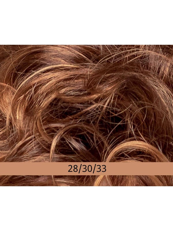 Perruque Long Classic Lady Gisela Mayer : coupe courte structurée, boucles naturelles, effet relief et mouvement souple