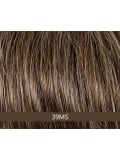 Perruque homme High End George Gisela Mayer : cheveux lisses, volume naturel, tulle cinéma invisible (couleur 6MS).