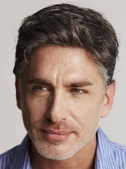 Perruque Finn Lace Large — Men Line Gisela Mayer, tulle front pour un rendu naturel