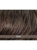 Perruque homme Bob Gisela Mayer Men Line, coupe dégradée classique au rendu naturel, coloris 38MS, bonnet env. 56 cm.