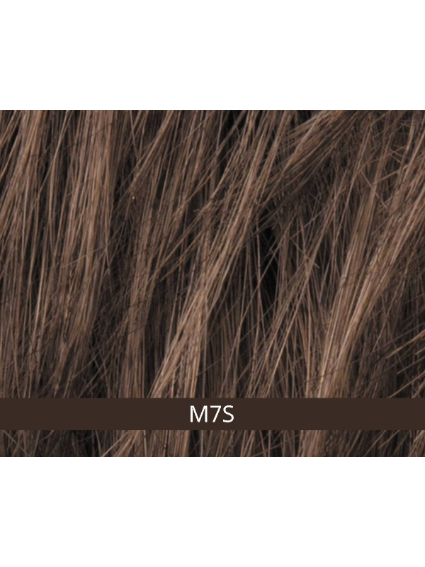 Perruque homme Justin 2.0 HAIRforMANce : raie sur le côté, dégradé, volume naturel, tulle cinéma pour une ligne frontale discrèt