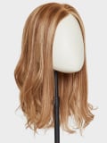 Volumateur Top Filler Delia Mono en cheveux naturels 40 cm à clips, base 14x18 cm pour un volume discret et une tenue fiable.