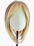 Volumateur Nature Top Glam Gisela Mayer : topper 17x18 cm, monofilament, fibre synthétique thermorésistante, 4 pinces, frange.
