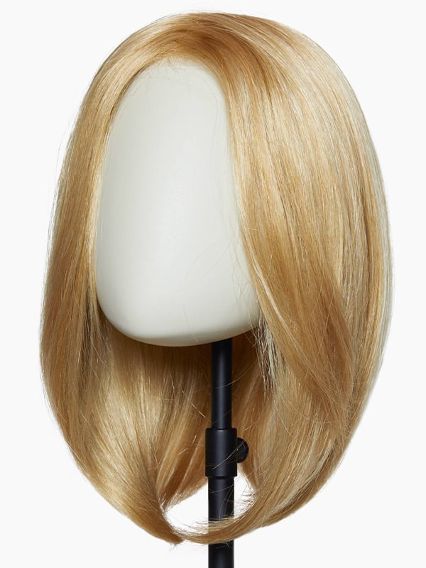 Volumateur Top Comfort Page Long Gisela Mayer : carré long naturel, base monofilament, 4 pinces, volume discret