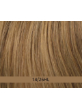 Volumateur Top Curly Long Gisela Mayer : topper bouclé 45cm avec frange rideau, base 16x16cm mono-filament et 4 clips