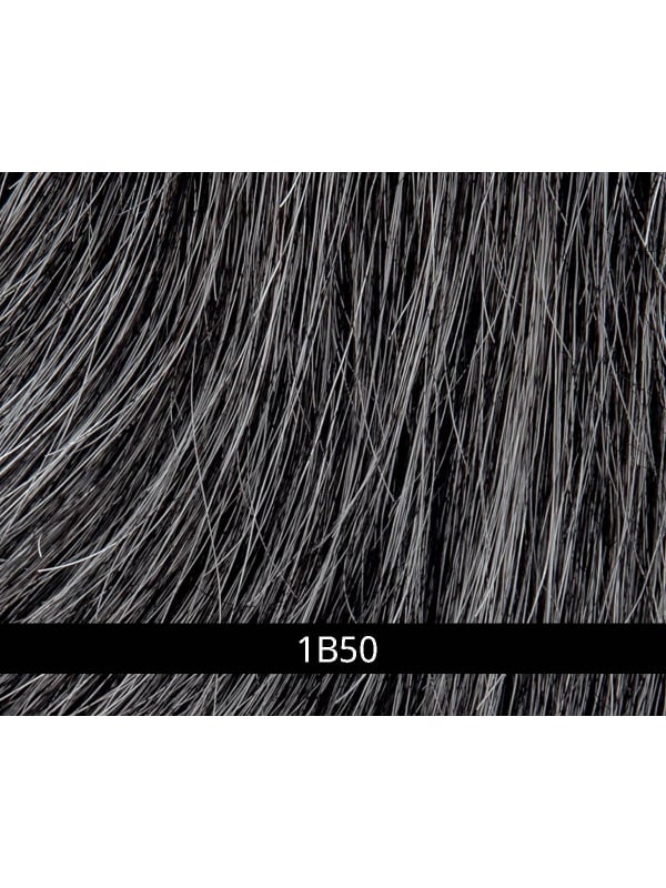 Complément capillaire Perma Class 20x25 cm en cheveux naturels, discret et confortable pour un rendu indétectable