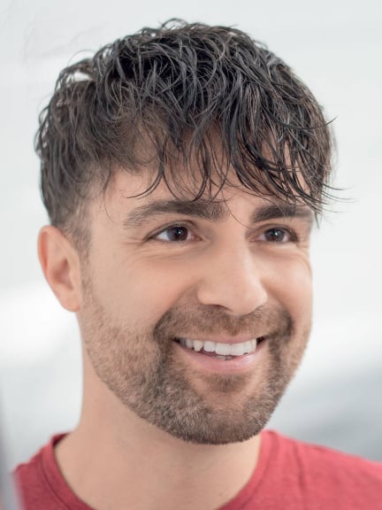 Adoptez Perma Ray, complément capillaire 18×24cm en cheveux naturels indiens, indétectable