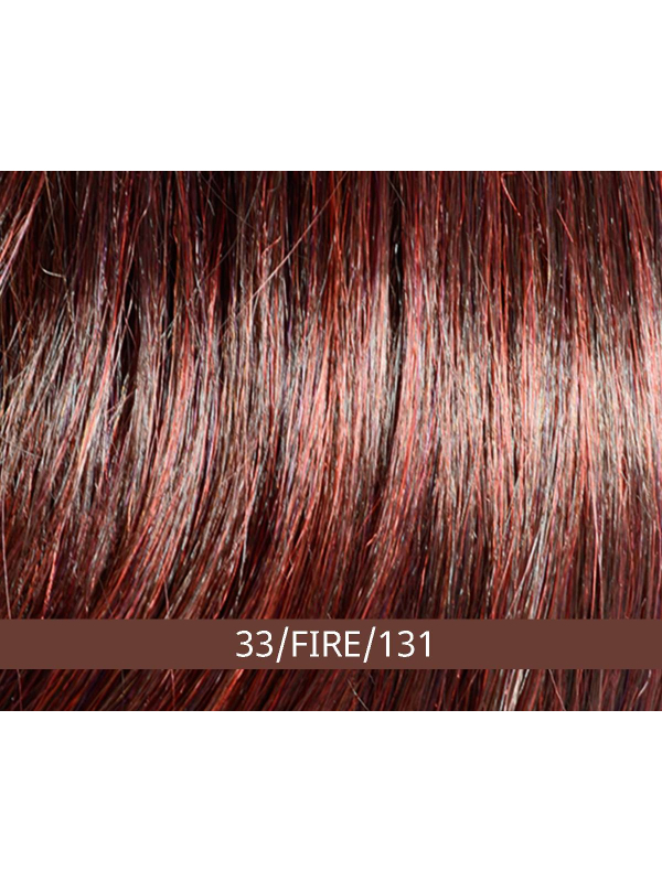 Visconti Extra Cut — perruque courte et volumineuse avec frange, collection Andrea Visconti