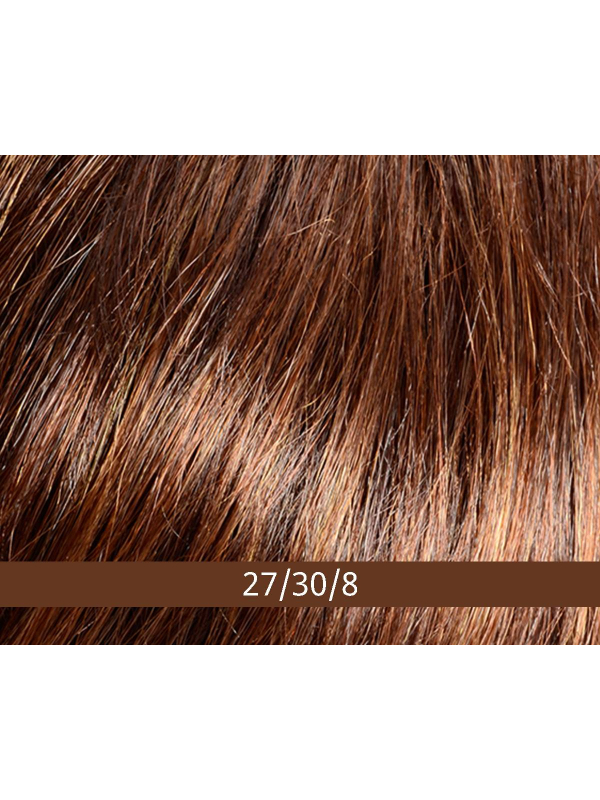 Visconti Extra Cut — perruque courte et volumineuse avec frange, collection Andrea Visconti