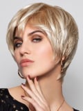 Perruque Visconti Super Cut Mono : coupe courte effilée, rendu naturel et discret pour alopécie