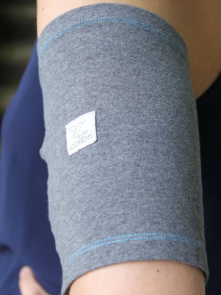 Manchon Eclipseo – protection douce PICC Line, coton 93% OEKO-TEX, coutures colorées par taille