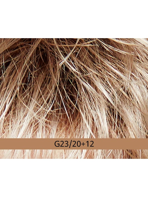 Perruque Julie Lace Gisela Mayer : cheveux longs bouclés, boucles larges et lace front pour un effet naturel et élégant.